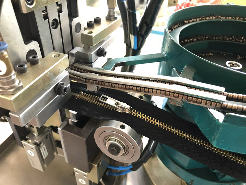 ZYZM metal slider mounting top stop zipper machine Suppliers for zipper manufacturer-2