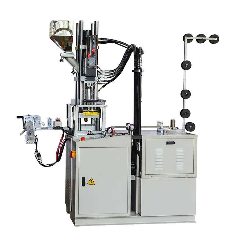 Máquina de inyección de extremo abierto con cremallera de plástico totalmente automática (máquina de inyección de pasadores y ca
