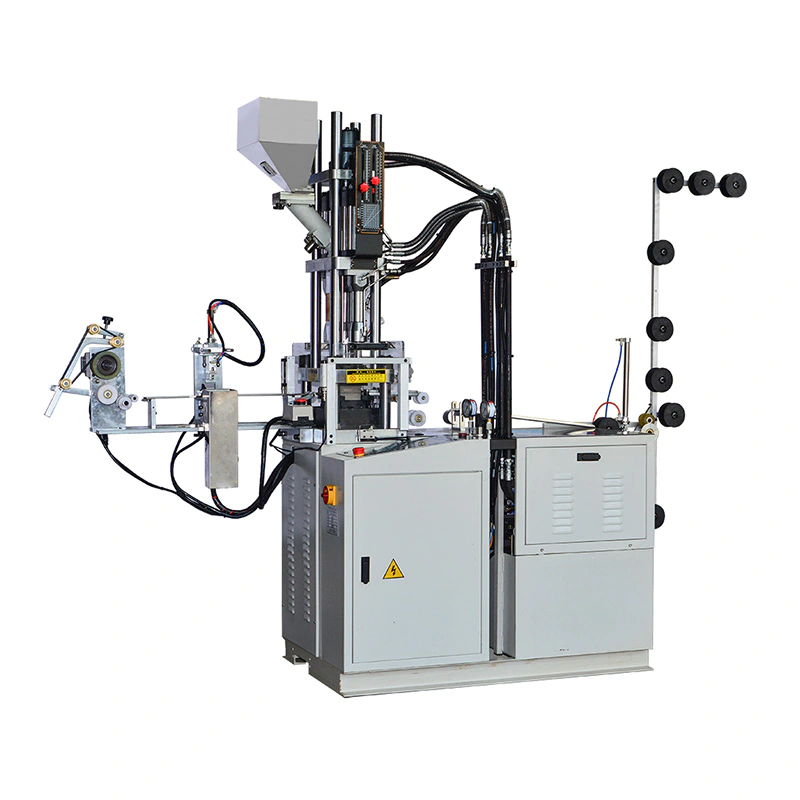Full-automatic plastic Closed End Injection Machine (Zipper Bottom and Top Stop Injection Machine) ZY-604R-B