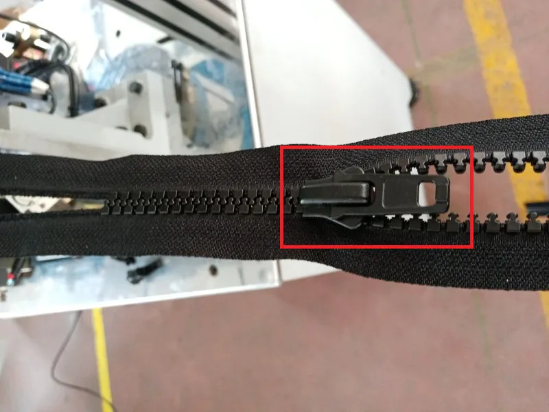 Custom zipper cutting machine bulk buy for apparel industry
