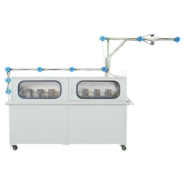 Custom metal zipper ironing and lacquering machine company for zipper manufacturer