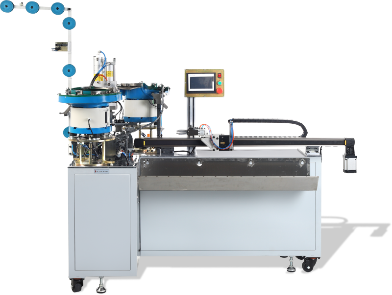 Full-auto Nylon Luggage Zipper (double slider) Making Machine ZY-709N-D