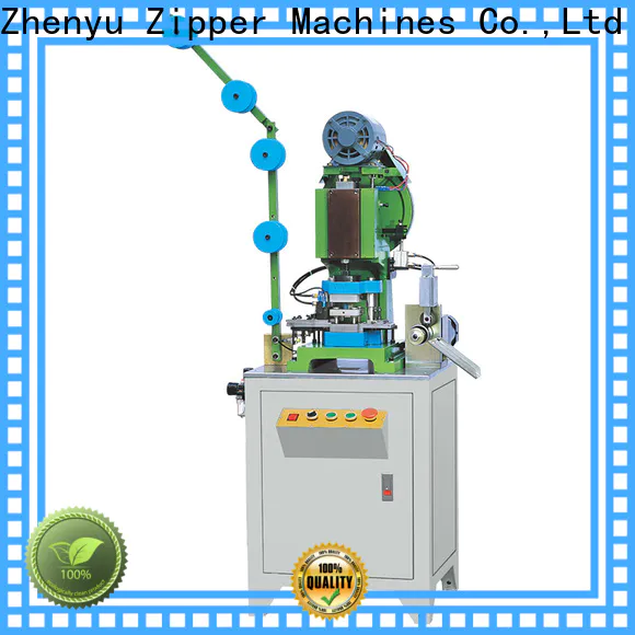 Zhenyu metal zipper hole punching machine Supply for zipper production