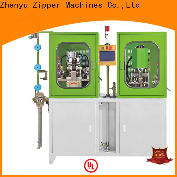 Zhenyu metal zipper stripping machine factory for zipper production