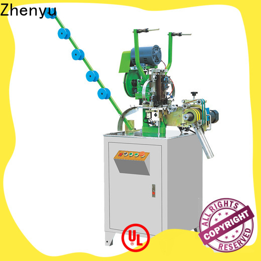 Zhenyu Best metal slider mounting top stop machine manufacturers for apparel industry
