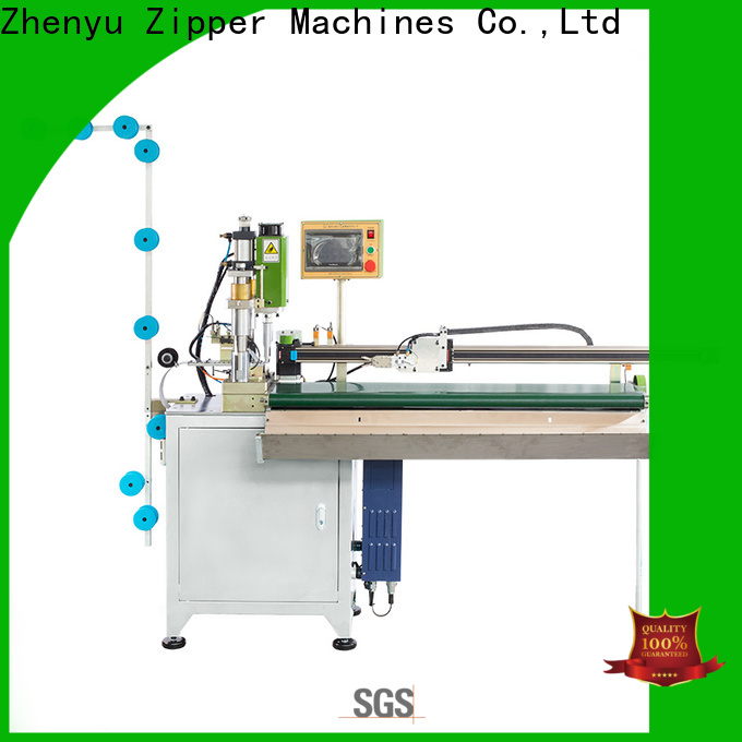 Zhenyu Best zip cutting machine company for zipper production