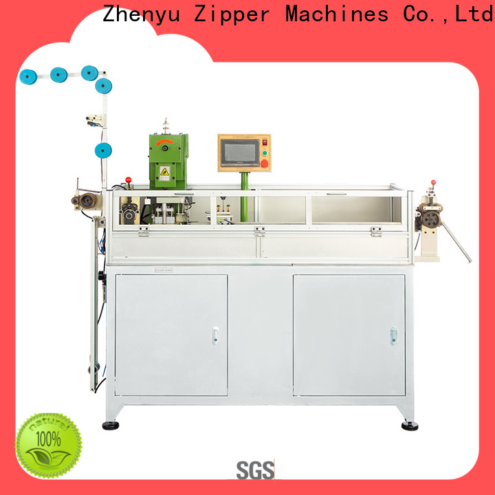 Zhenyu Top auto gapping machine for nylon zipper factory for zipper production