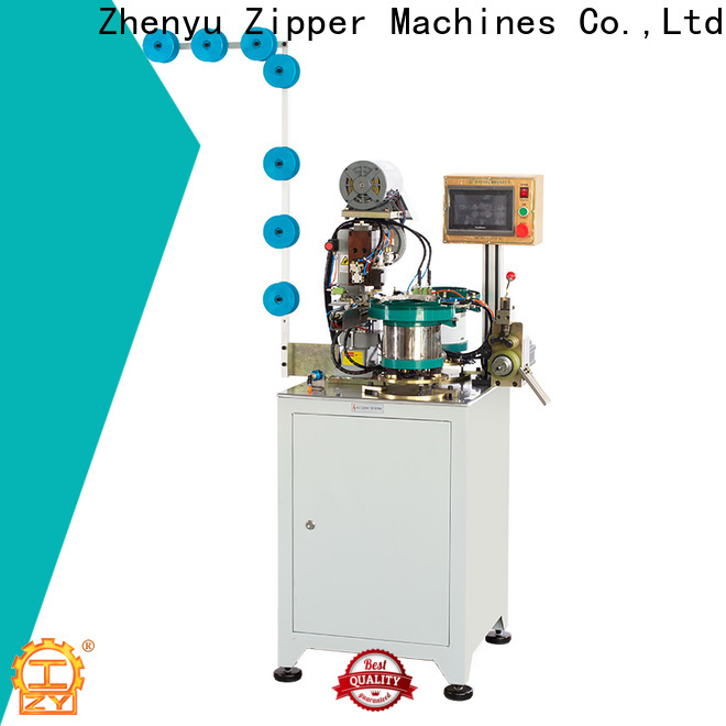 Custom open end zipper insertion pin machine bulk buy for zipper production