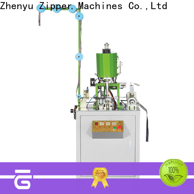 ZYZM bottom stop zipper machine Supply for apparel industry