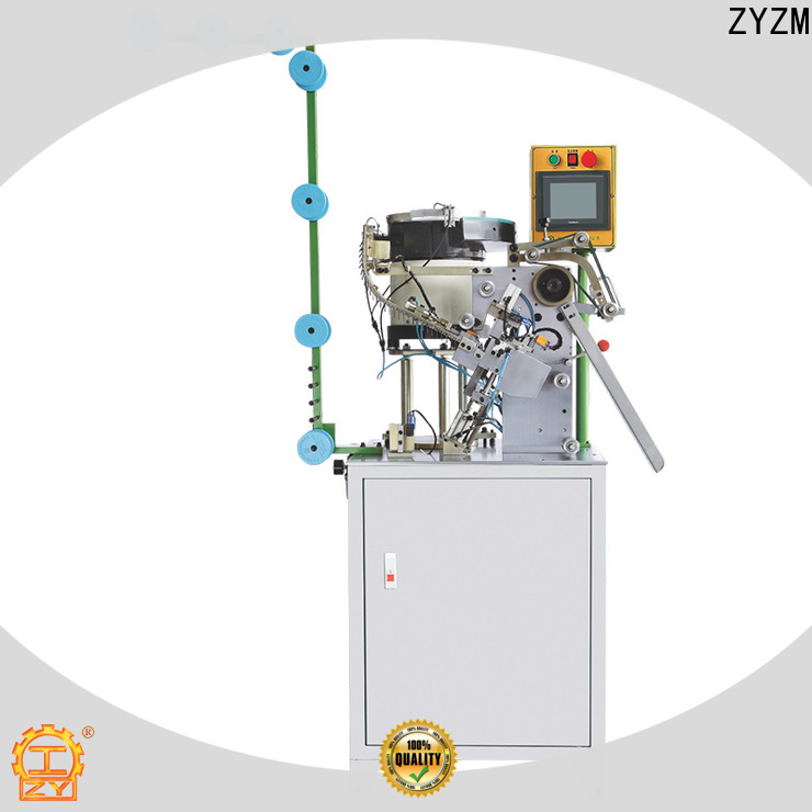 ZYZM nylon slider mounting machine bulk buy for zipper production