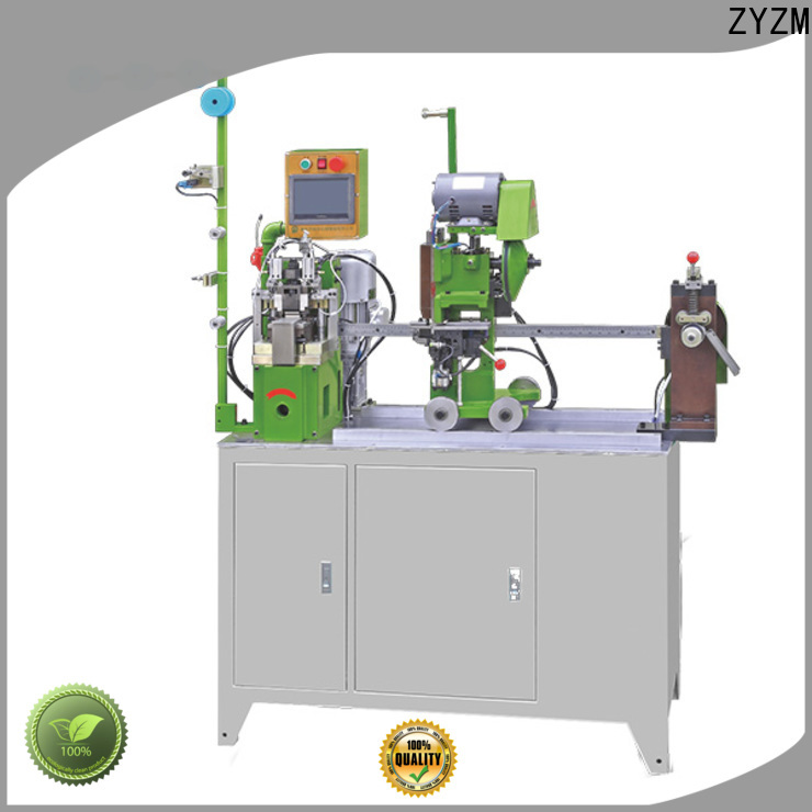 ZYZM Latest metal H bottom stop machine bulk buy for zipper production