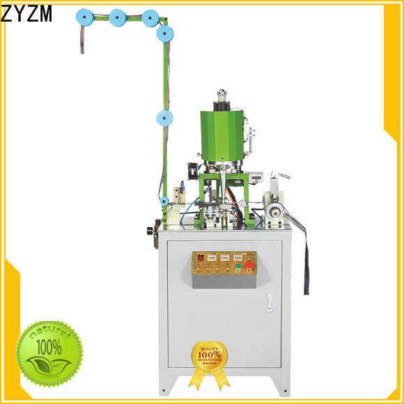 Latest metal H bottom stop machine company for zipper production