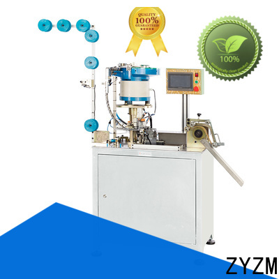 ZYZM china metal slider mounting top stop machine for business for zipper production