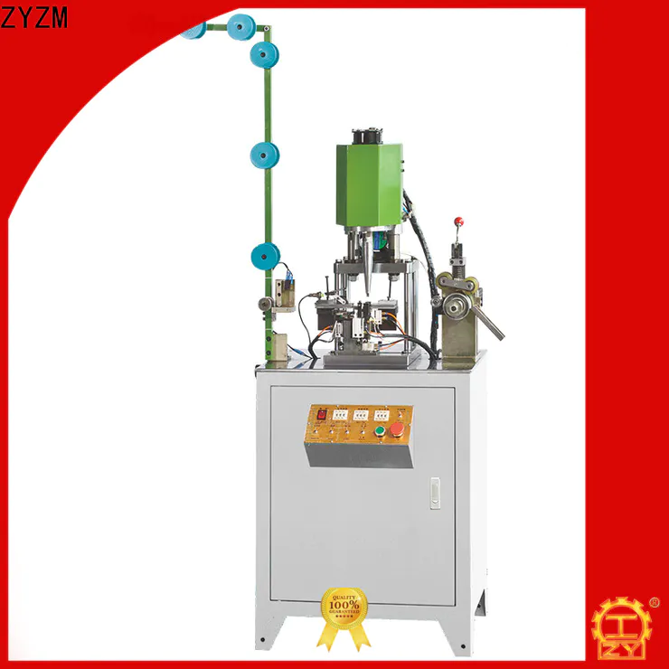 ZYZM metal zipper bottom stop machine suppliers bulk buy for zipper production