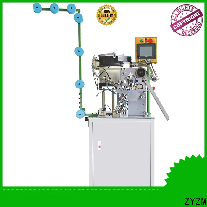 ZYZM plastic zipper slider mounting machine company for apparel industry