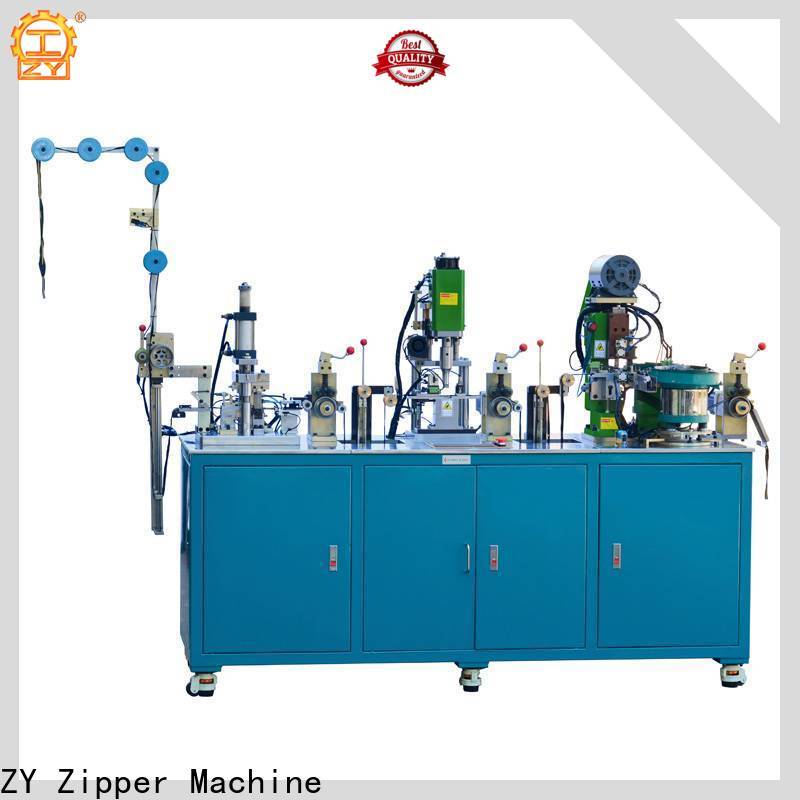 ZYZM zipper pin setting machine company for zipper production