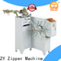 ZYZM zipper roll winding machine for business for apparel industry