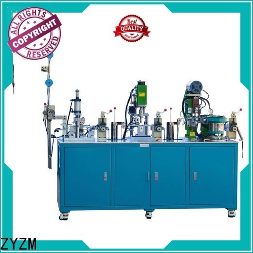 ZYZM open end zipper insertion pin machine Supply for apparel industry
