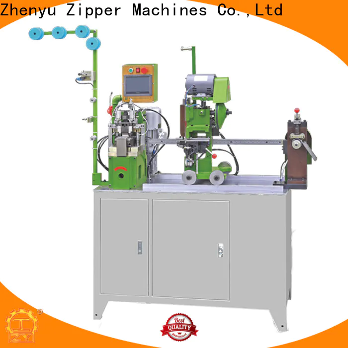 ZYZM nylon zipper bottoms top machine for business for apparel industry