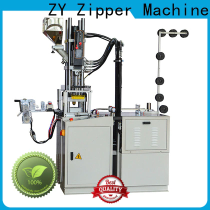 ZYZM News vertical plastic injection moulding machine company for molded zipper production