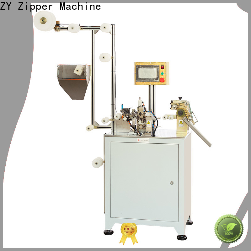 Latest plastic zipper top bottom stop machine Supply for zipper manufacturer