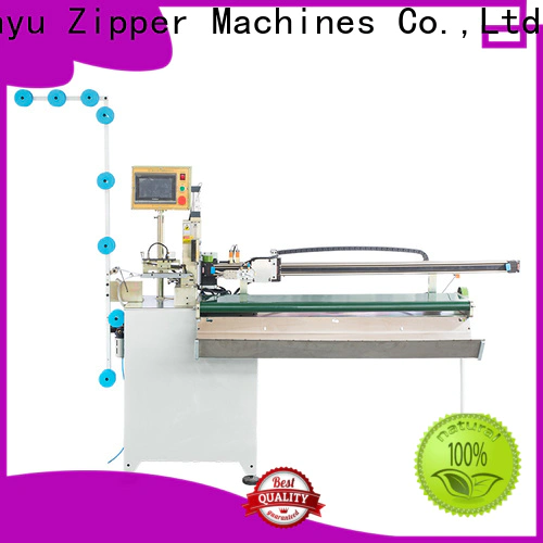 High-quality nylon zipper open-end cutting machine factory for zipper manufacturer