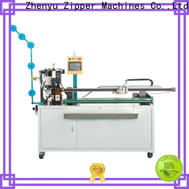 ZYZM zip cutting machine manufacturers for luggage bag zipper production
