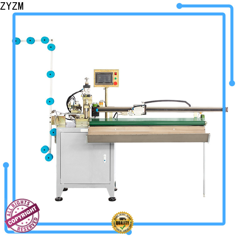 ZYZM automatic plastic zipper cutting machine manufacturers for apparel industry