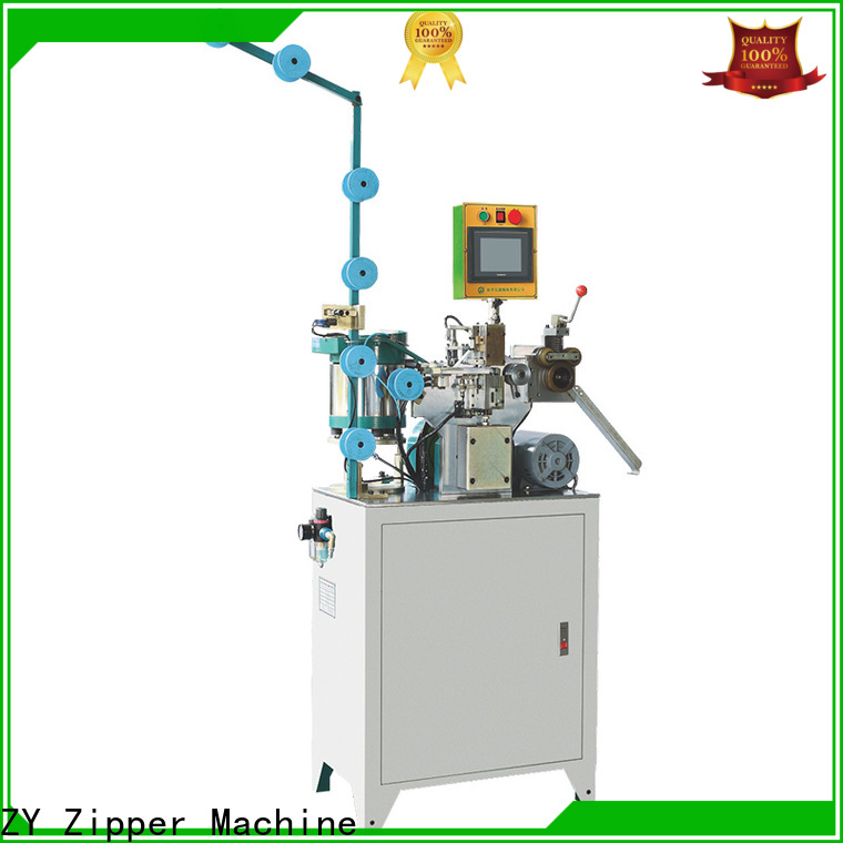 ZYZM Wholesale metal H bottom stop machine company for zipper manufacturer