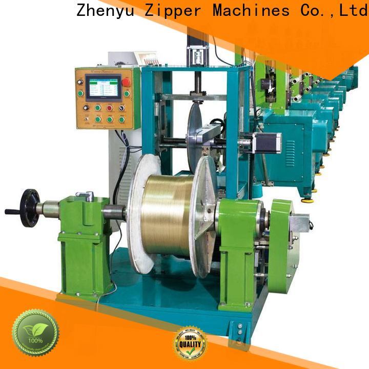 ZYZM zipper plastic teeth making machine manufacturers for apparel industry