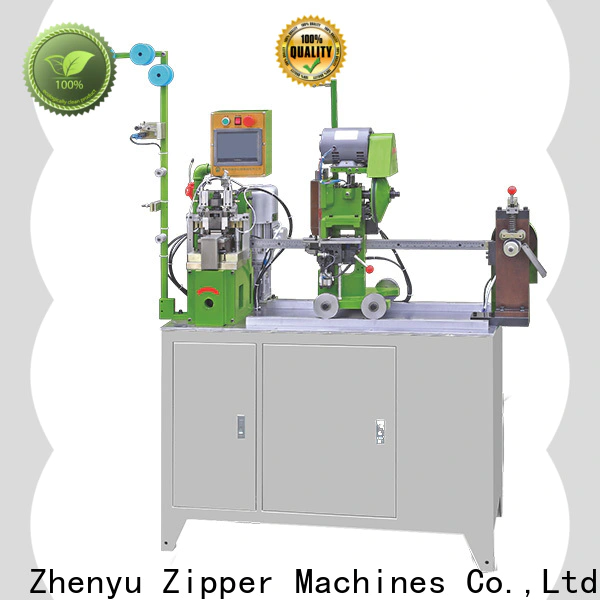 News metal zipper bottom stop machine suppliers factory for zipper production