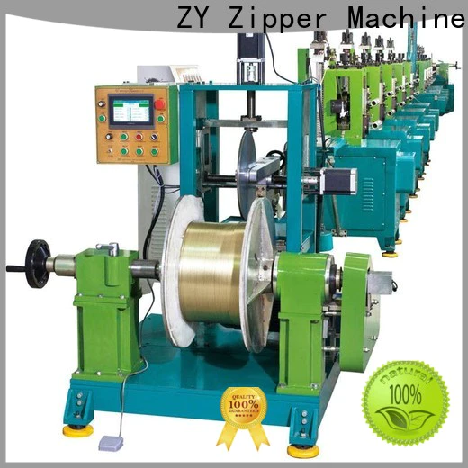 Top metal zipper making machine manufacturers for zipper production