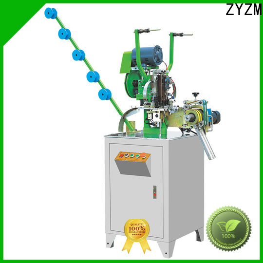ZYZM Top metal slider mounting top stop machine Suppliers for zipper manufacturer