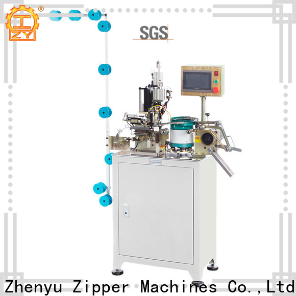 ZYZM metal slider mounting top stop zipper machine Suppliers for zipper manufacturer