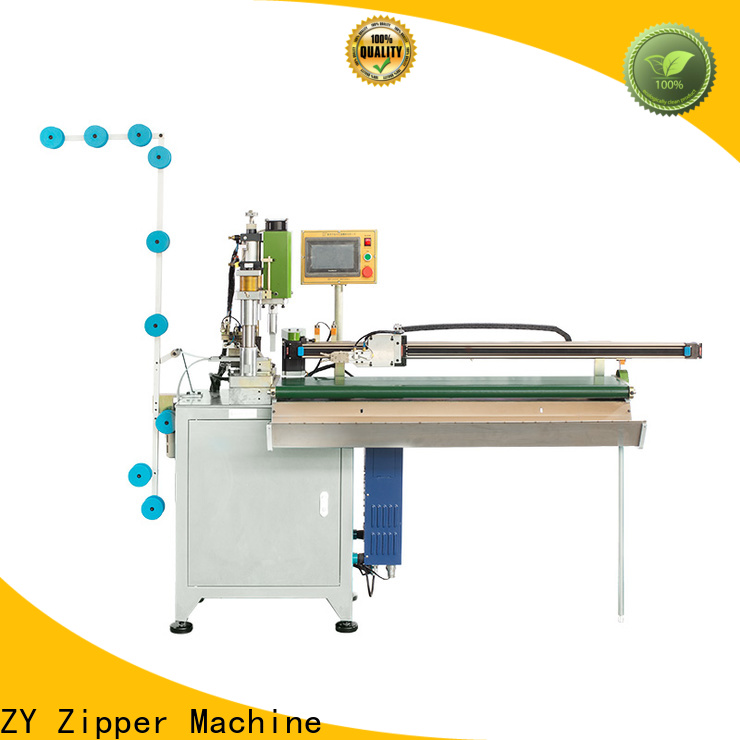 ZYZM Custom zipper open-end cutting machine company for zipper production