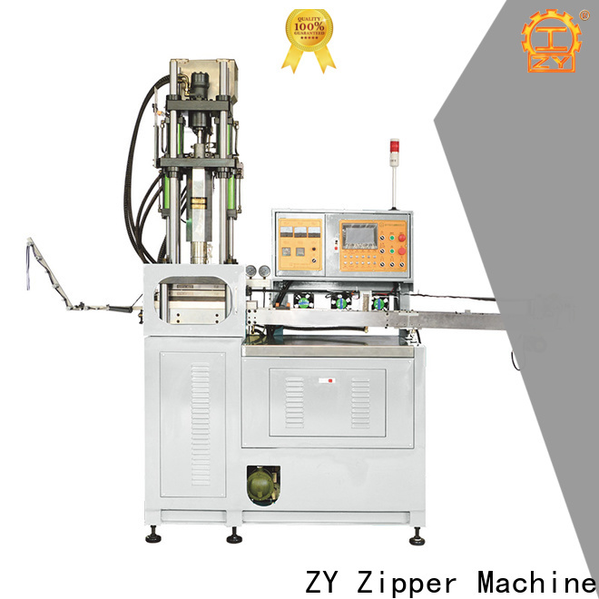 ZYZM plastic zipper open end injection machine company for molded zipper production