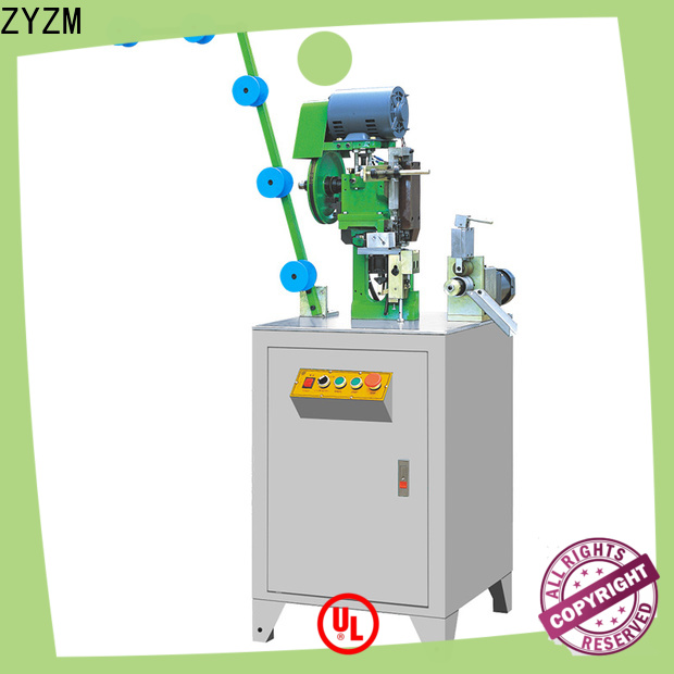 ZYZM nylon zipper bottoms top machine bulk buy for apparel industry