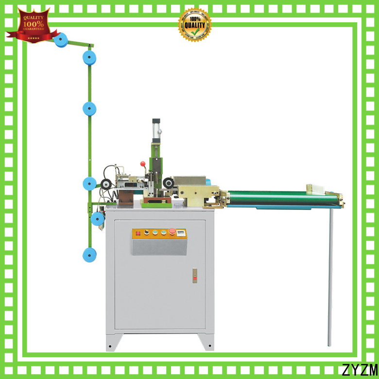 ZYZM Custom zipper open-end cutting machine company for apparel industry