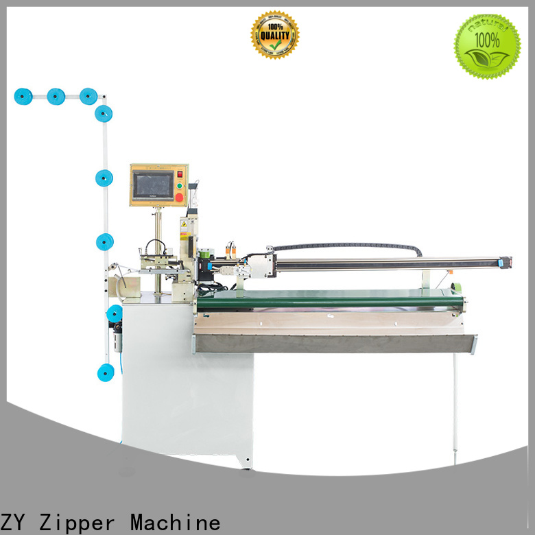 Wholesale metal zipper open end cutting machine Suppliers for zipper production