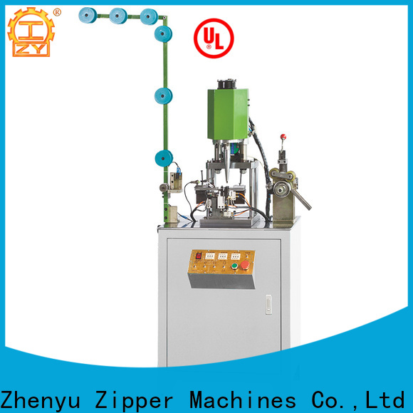 News metal zipper bottom stop machine Suppliers for zipper manufacturer