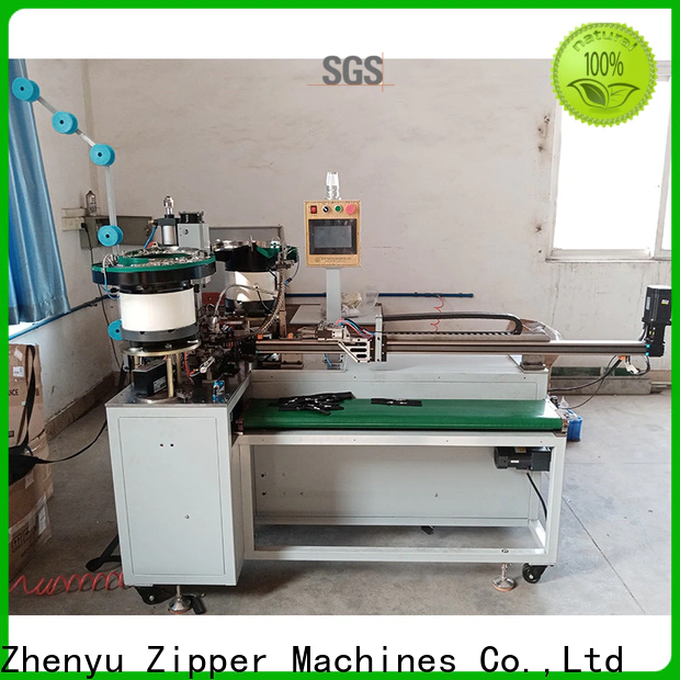 ZYZM News zipper slider mounting machine Supply for luggage bag zipper production