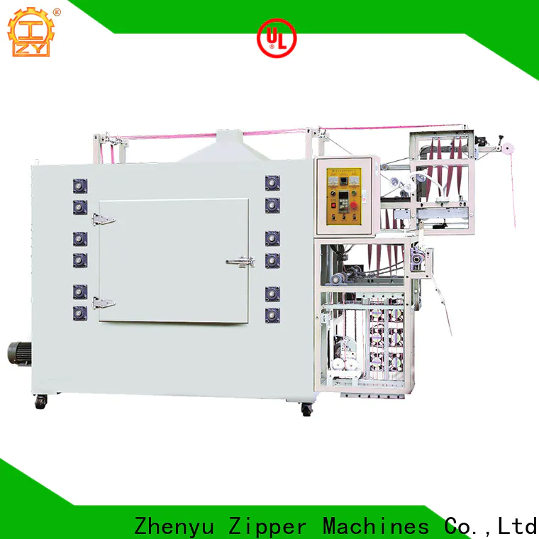 Wholesale metal zipper ironing machine manufacturers for apparel industry