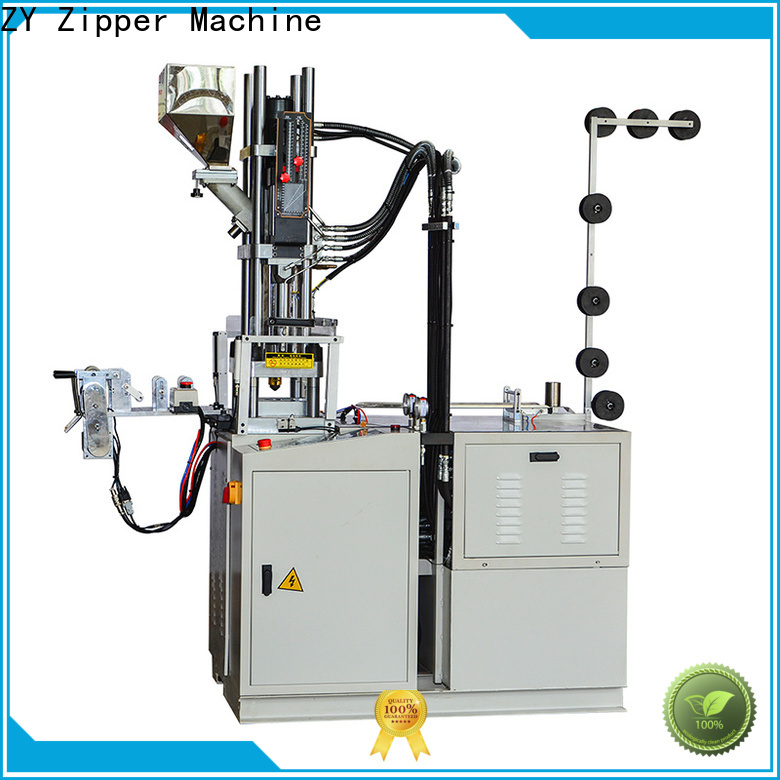Top precious plastic injection machine factory for molded zipper production