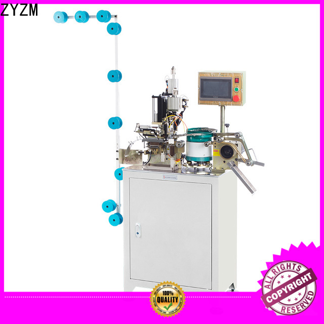 ZYZM metal slider mounting top stop machine for business for zipper manufacturer