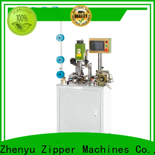 Custom Invisible U top stop machine manufacturers for zipper production