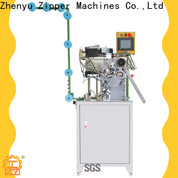 ZYZM metal zipper slider mounting machine company for zipper production