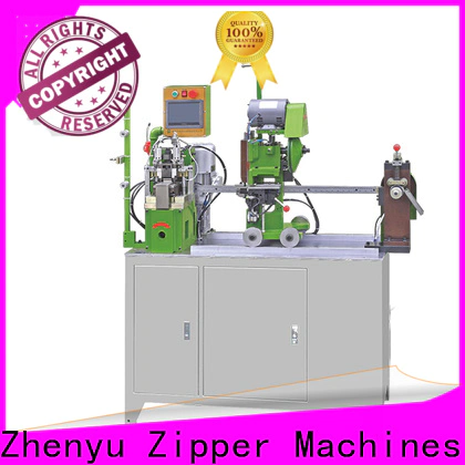 Wholesale metal zipper bottom stop machine suppliers company for zipper production