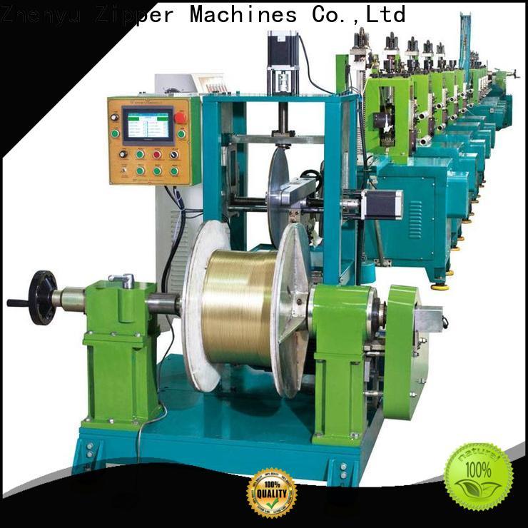 ZYZM zip manufacturing machine manufacturers for apparel industry