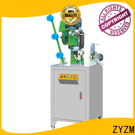 ZYZM Wholesale metal zipper bottom stop machine factory for apparel industry