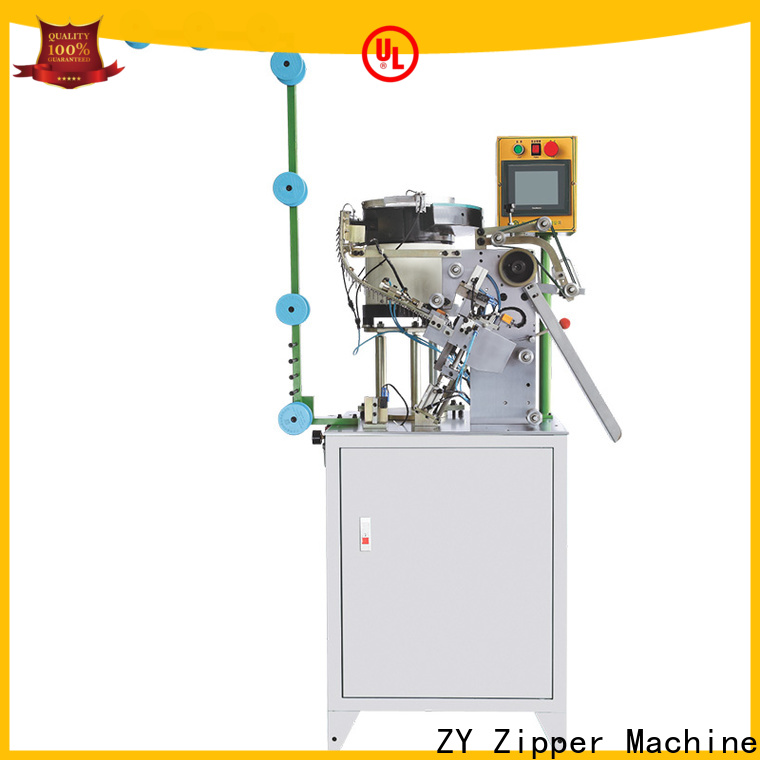 ZYZM invisible zipper slider mounting machine bulk buy for zipper manufacturer